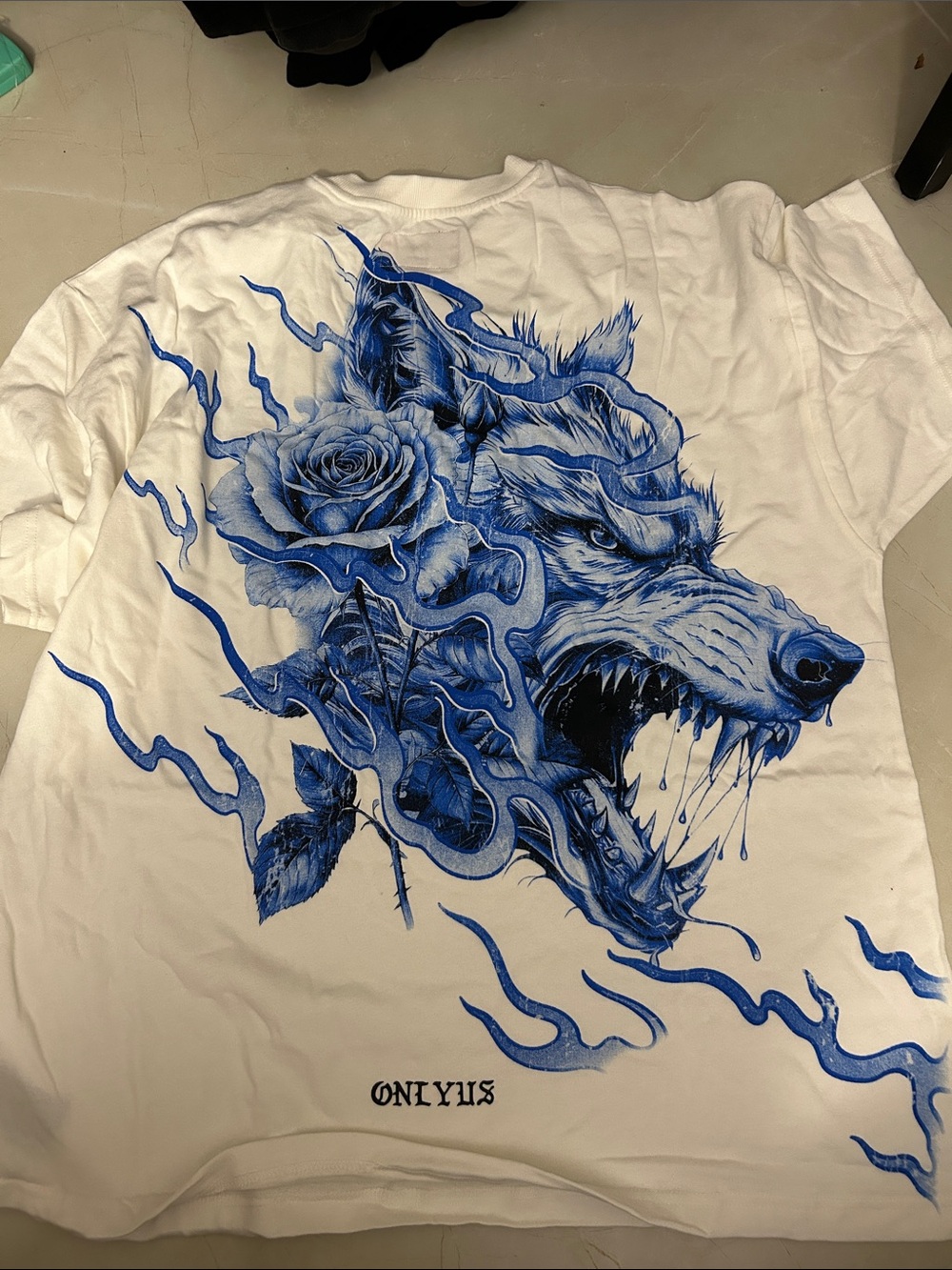Darc sport Wolf & Rose xxl side-by-side t-shirt oversize heavyweight red tag